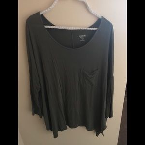 Mossimo Soft Quarter Sleeve Tee